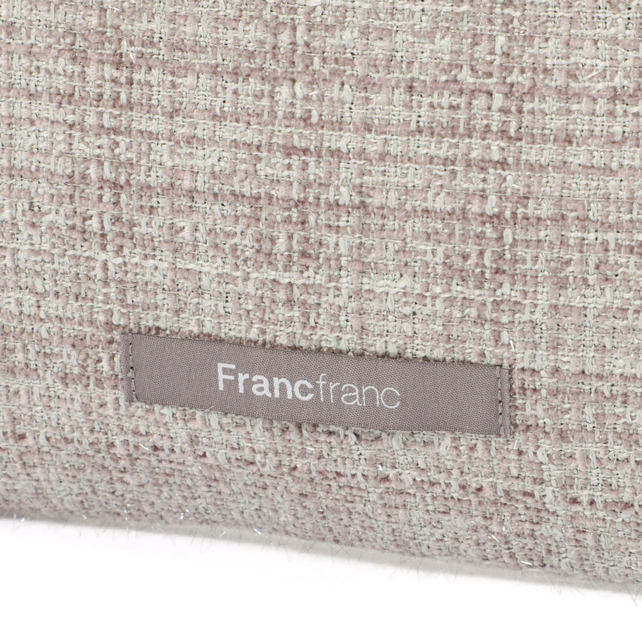 ロゴトート ツイード S グレー