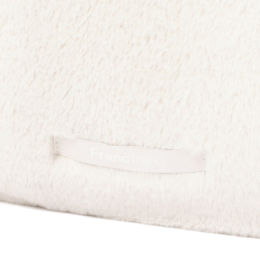 ロゴトート ファー S アイボリー