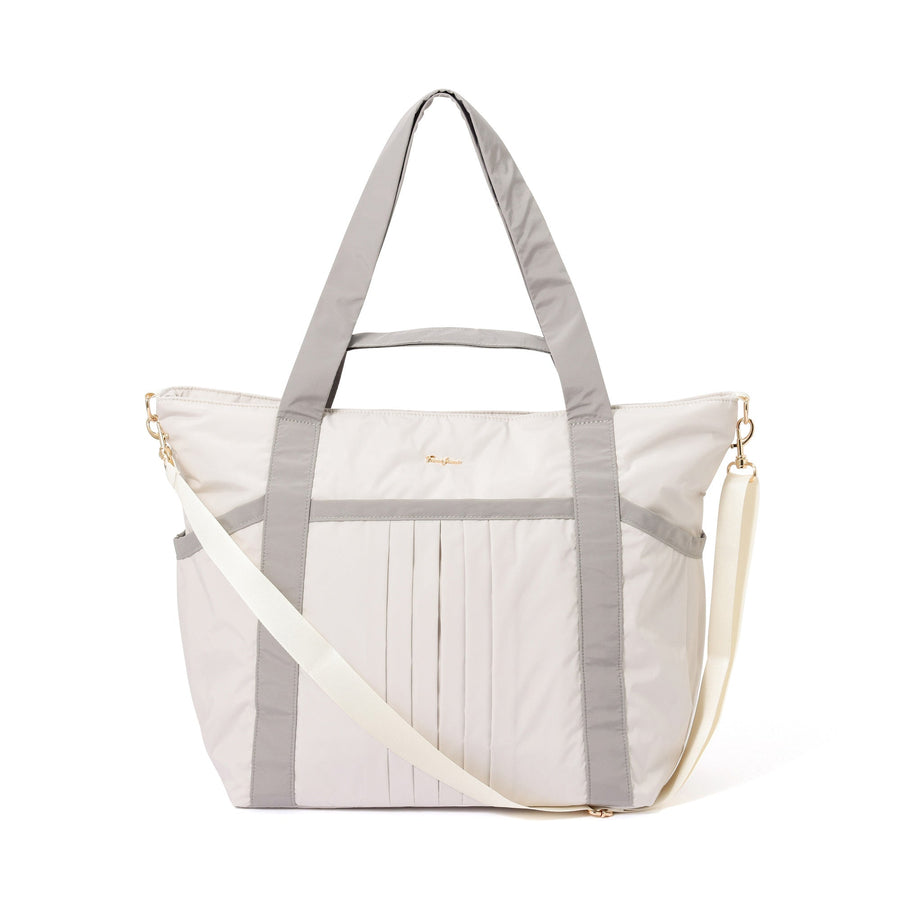 モダンパレット トラベルバッグ ベージュ×グレー