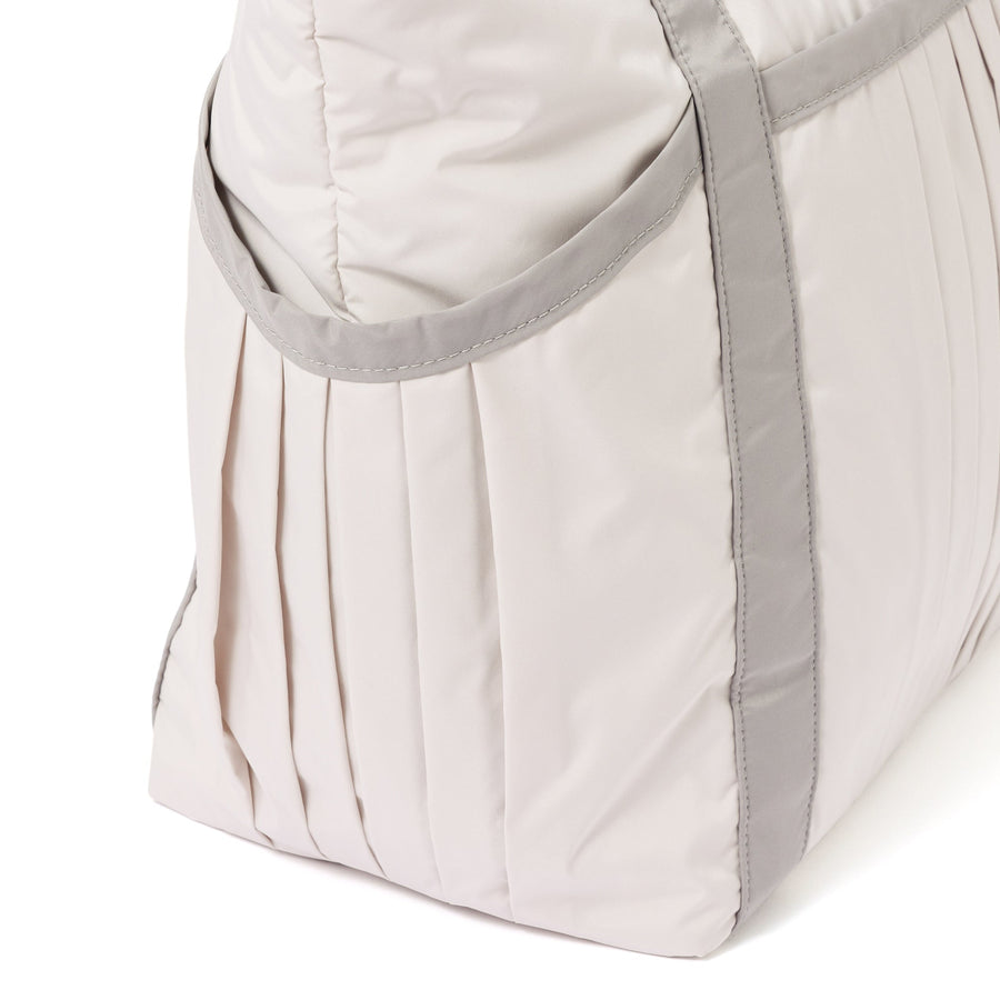 モダンパレット トラベルバッグ ベージュ×グレー