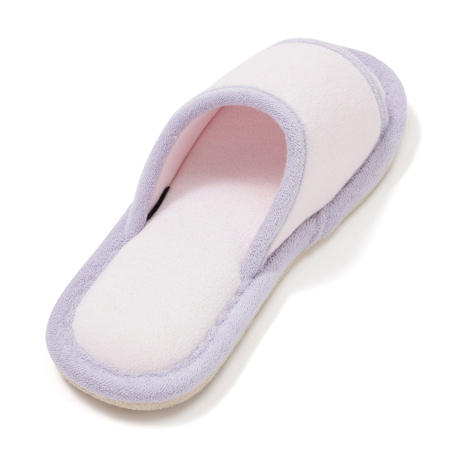 接触冷感 パイルルームシューズ ライトピンク