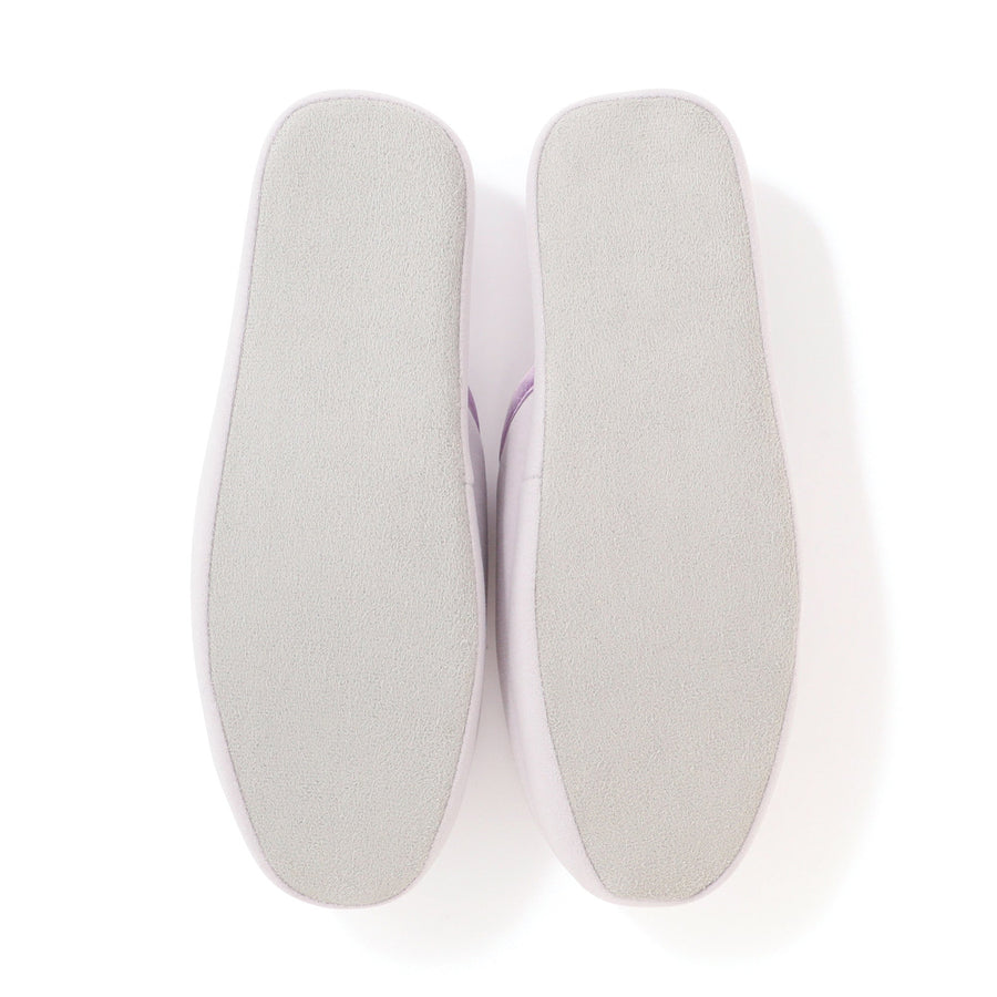 ウレタンソール スウェットルームシューズ ライトパープル