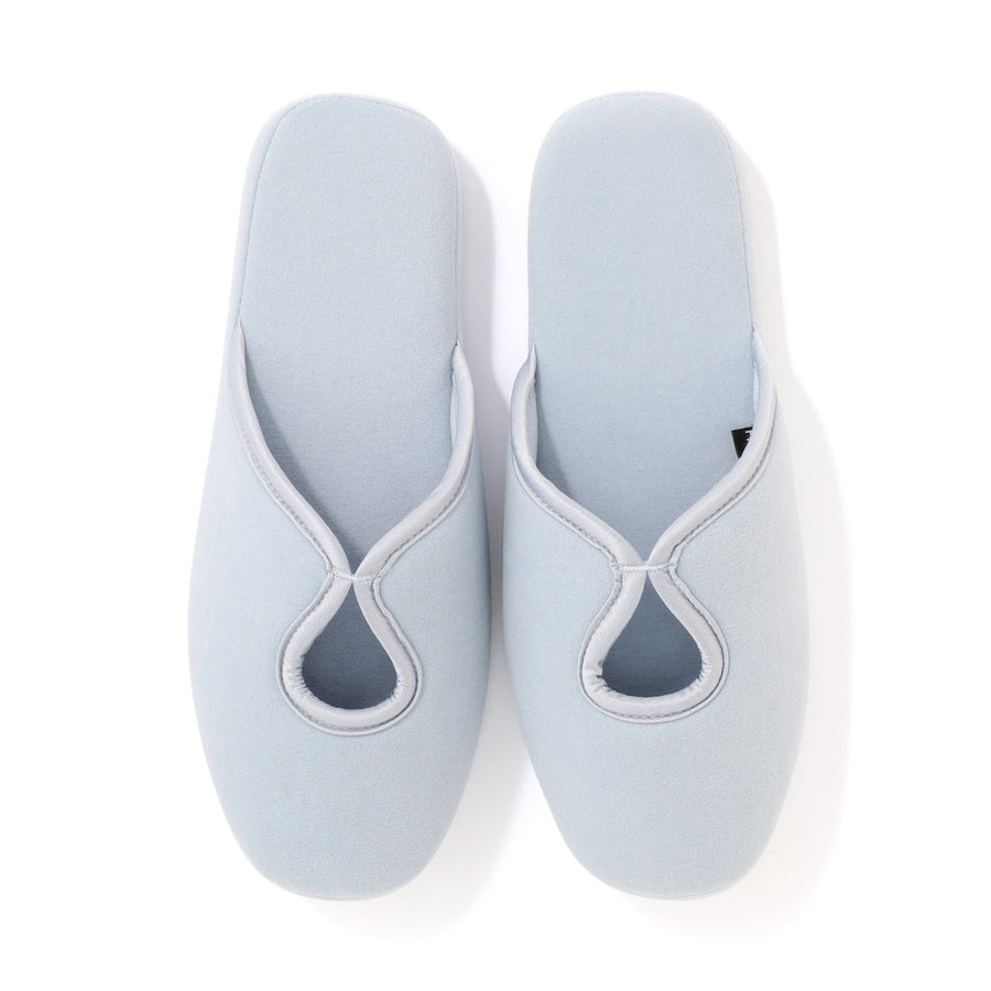 ウレタンソール スウェットルームシューズ ブルー