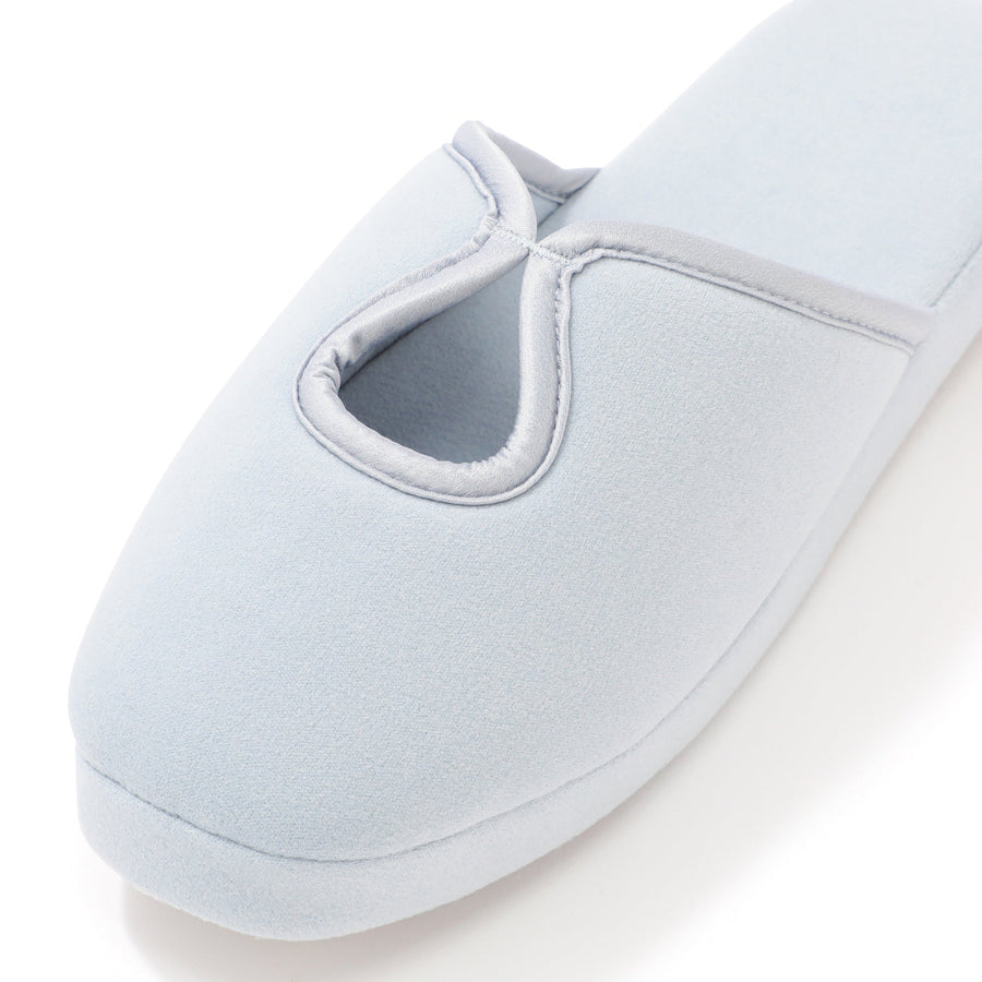 ウレタンソール スウェットルームシューズ ブルー