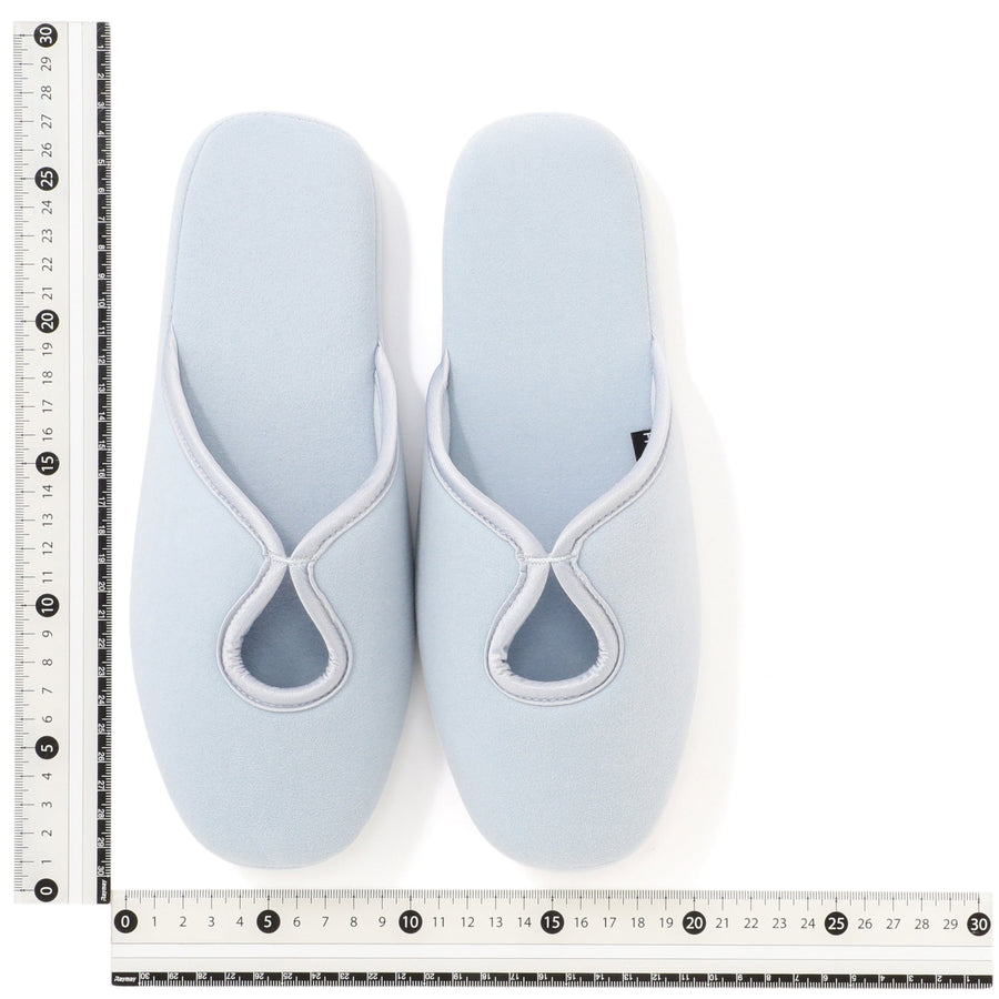 ウレタンソール スウェットルームシューズ ブルー