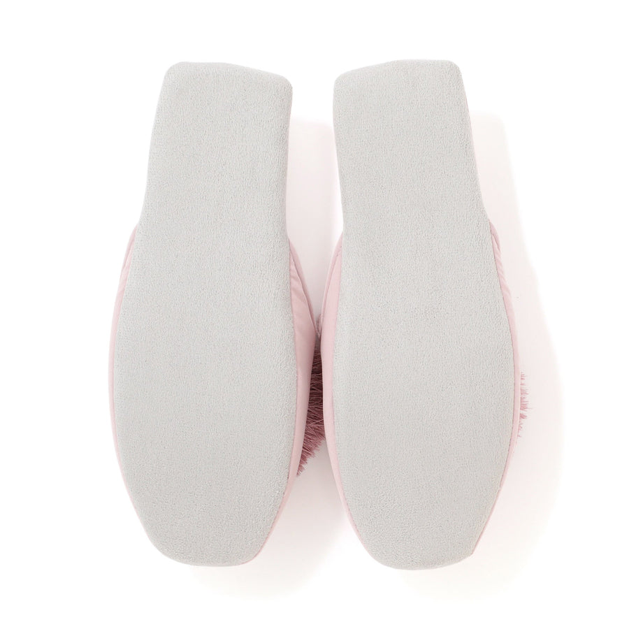 ラウンドタッセル ルームシューズ ピンク