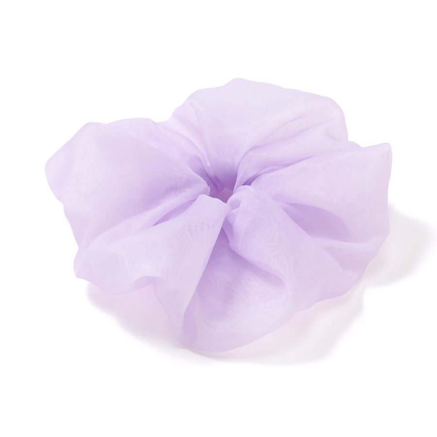 オーガンジー ビッグシュシュ パープル【2025年春夏モデル】