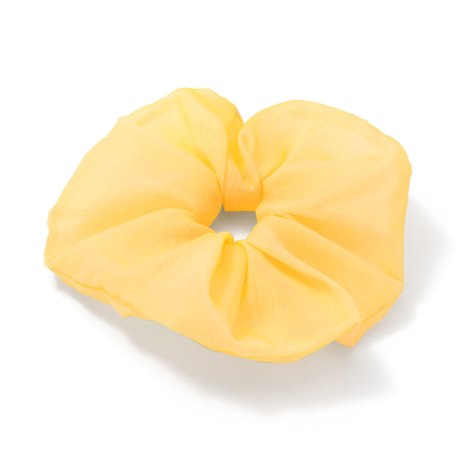 オーガンジー ビッグシュシュ オレンジ【2025年春夏モデル】