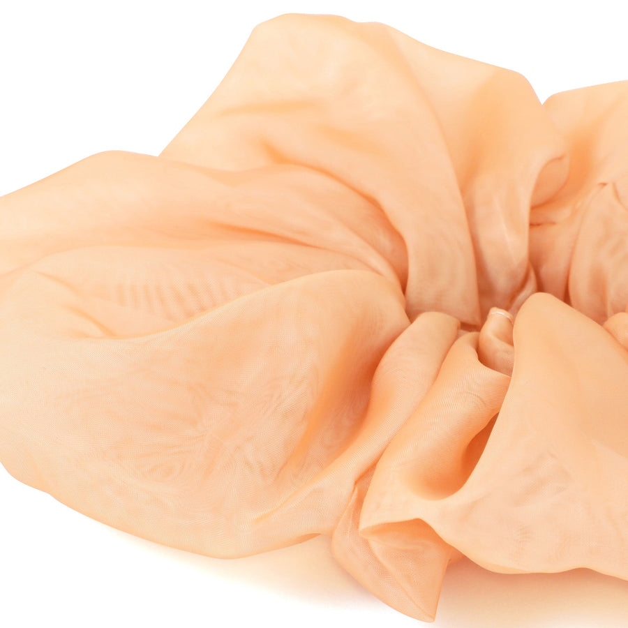 オーガンジー ビッグシュシュ イエロー