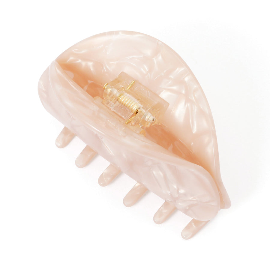 ヘアクリップ アイボリー