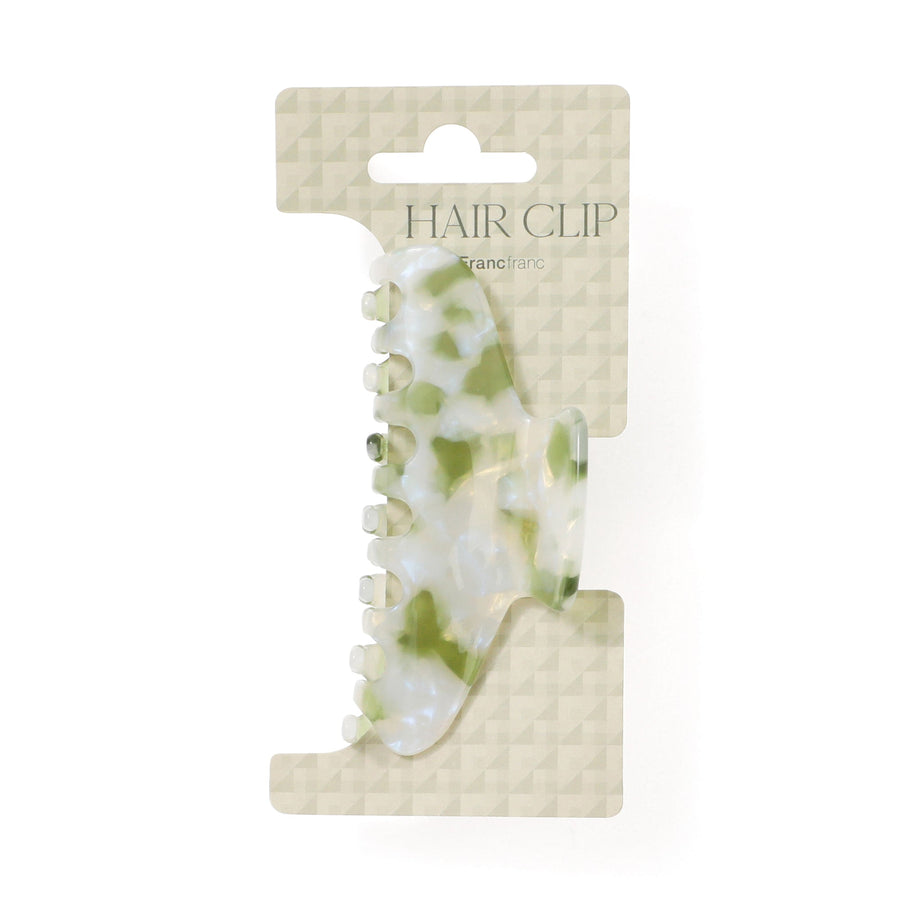 ヘアクリップ ライトグリーン