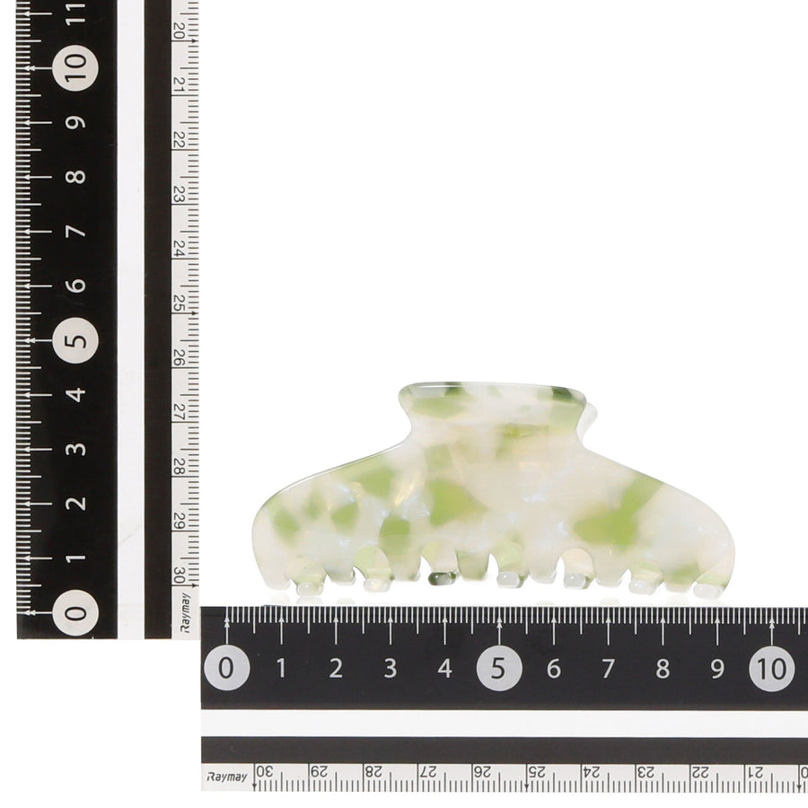 ヘアクリップ ライトグリーン