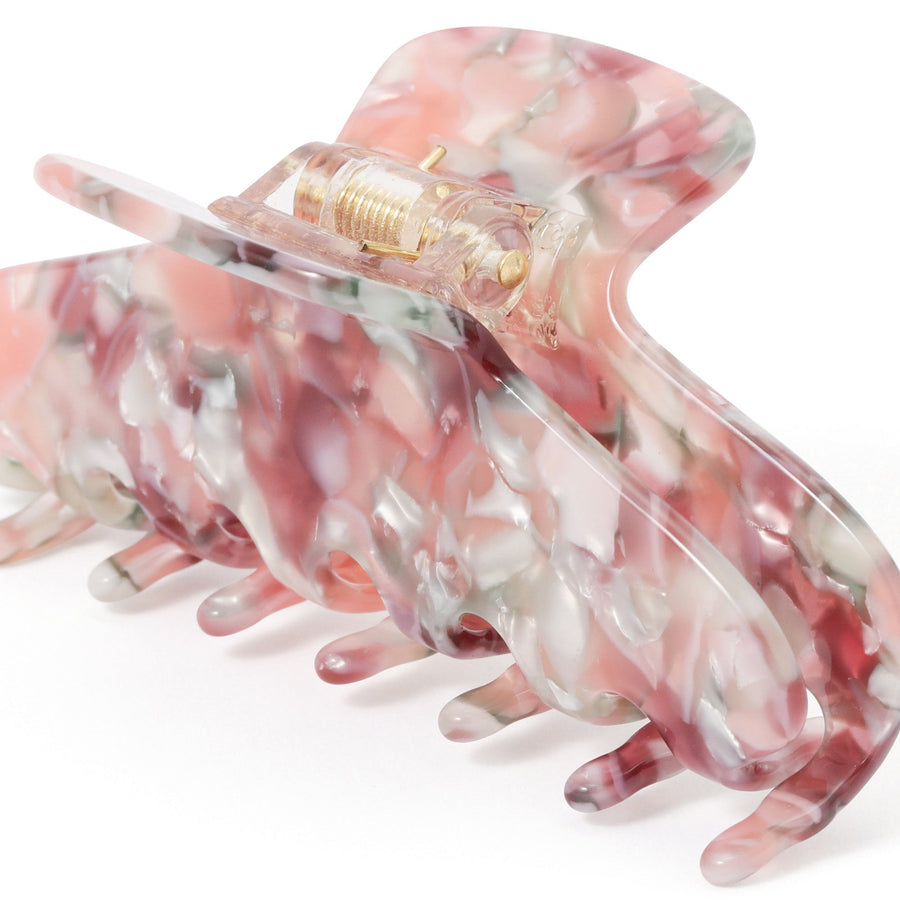 ヘアクリップ パープル