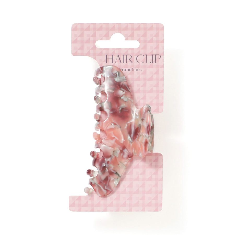 ヘアクリップ パープル