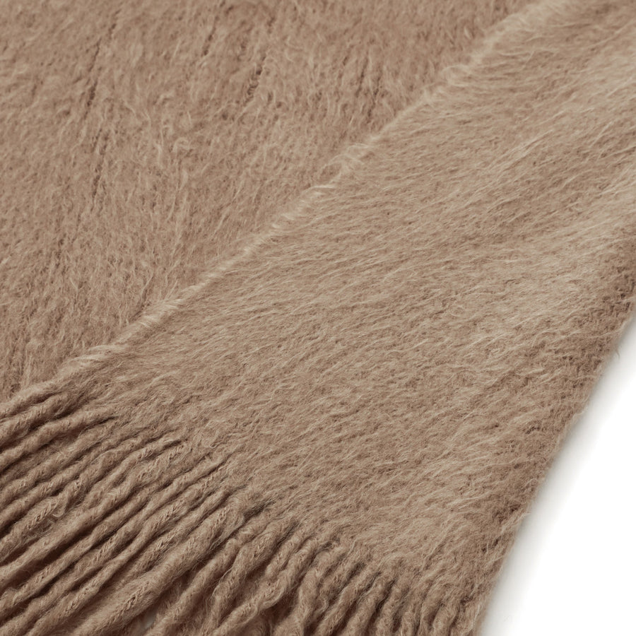 シャギーマフラー ベージュ