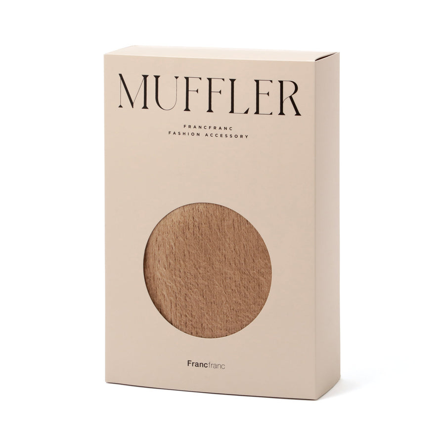 シャギーマフラー ベージュ