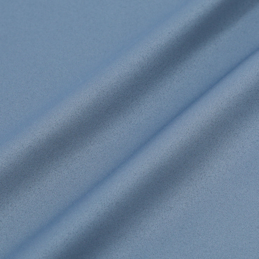 ヒアルロン酸加工ロゴ刺繍 半袖半ズボンパジャマ ブルー