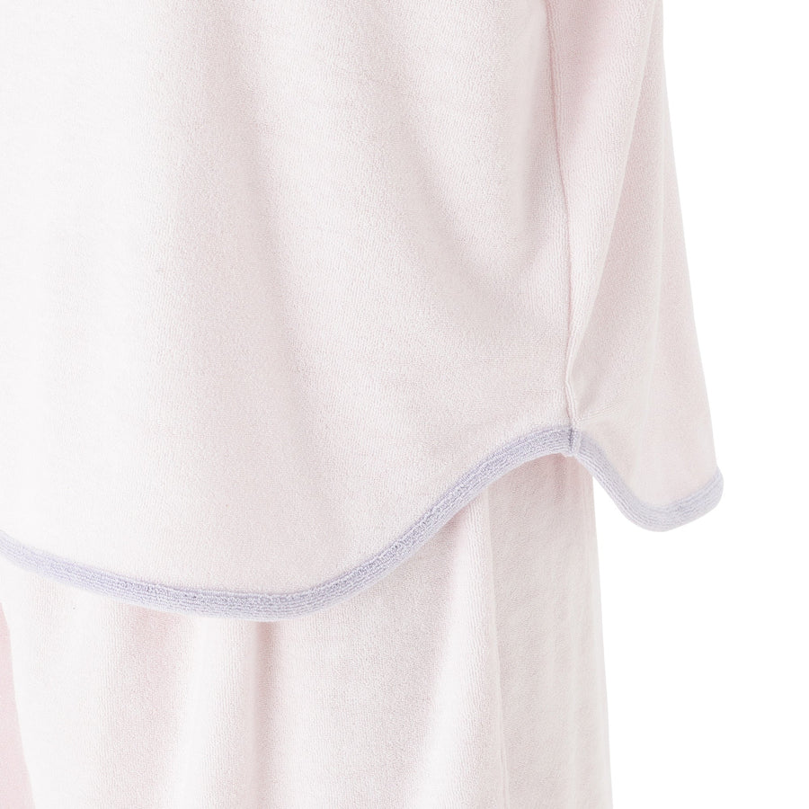 接触冷感 パイルパジャマ ライトピンク