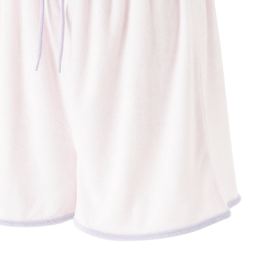 接触冷感 パイルパジャマ ライトピンク