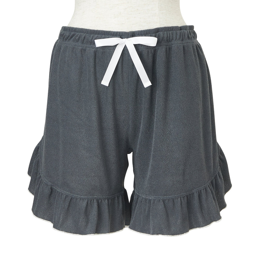 キシリトール加工 パイルパジャマ ダークグレー