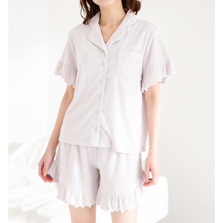 キシリトール加工 パイルパジャマ ラベンダー