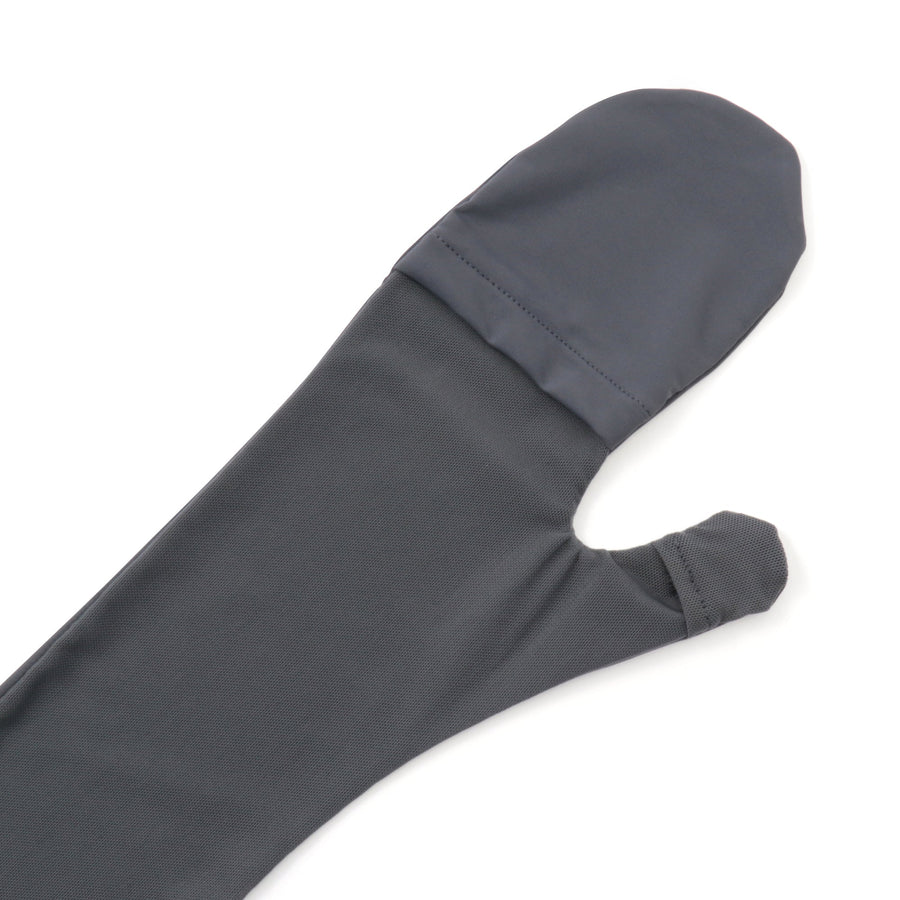 UV クール メッシュ指ぬきグローブ グレー