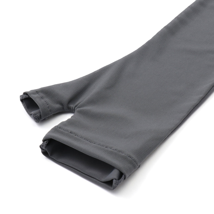 UV クール メッシュ指ぬきグローブ グレー