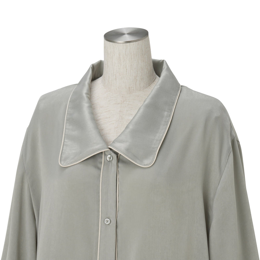 調温加工 サテンパジャマ ミント