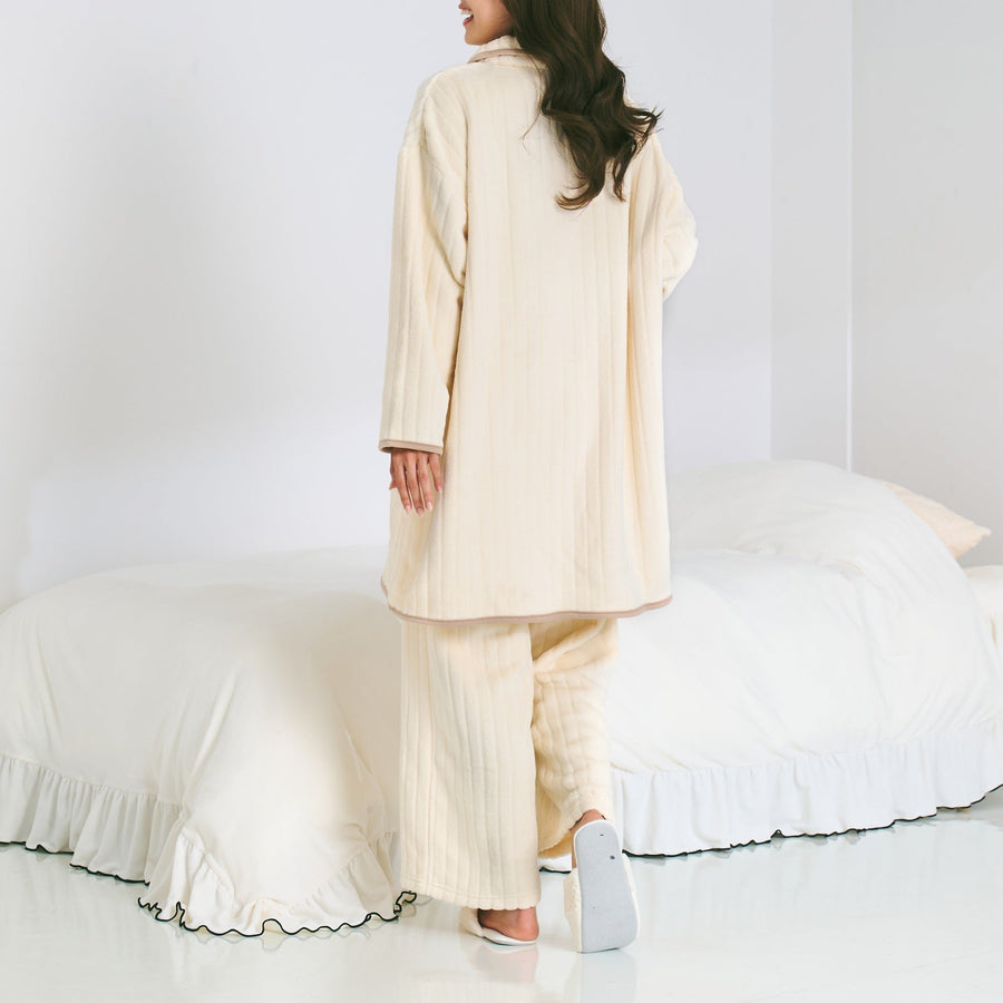 ウォームフリース ルームウェア アイボリー