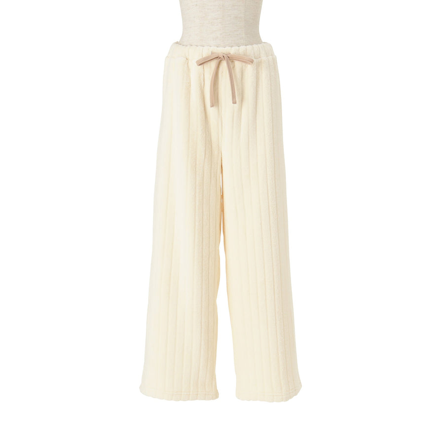 ウォームフリース ルームウェア アイボリー