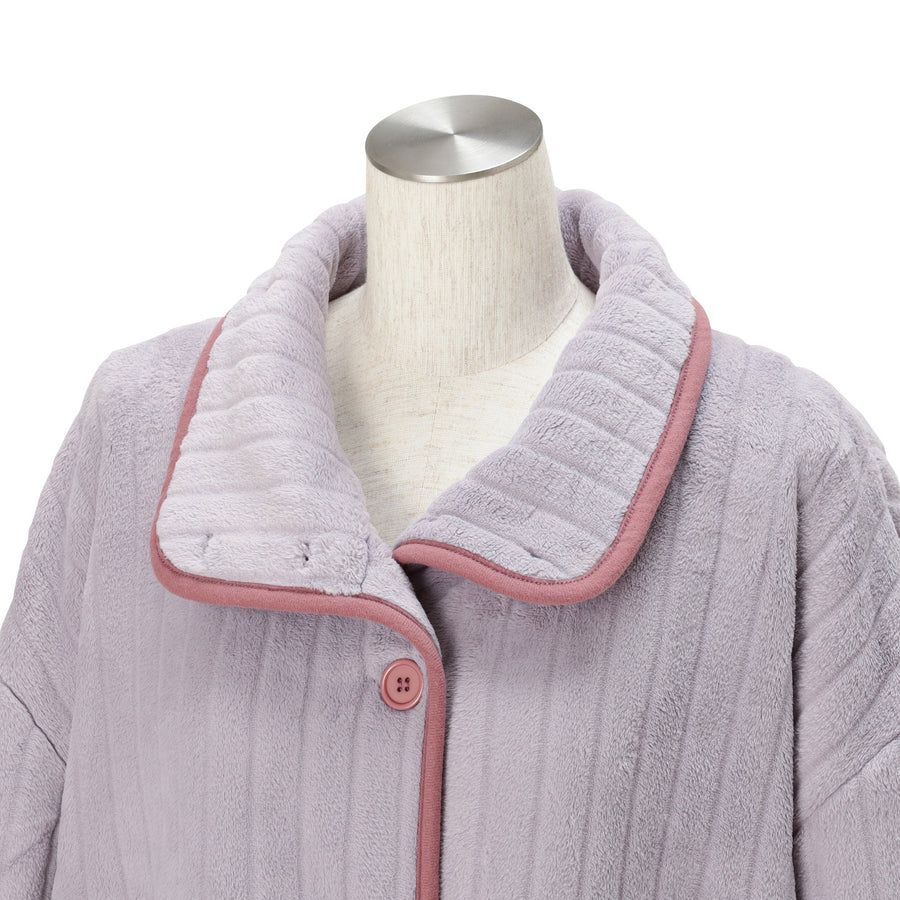 ウォームフリース ルームウェア ライトパープル