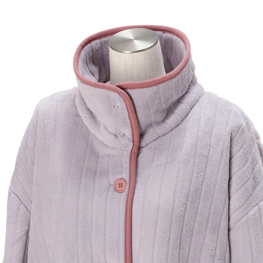 ウォームフリース ルームウェア ライトパープル