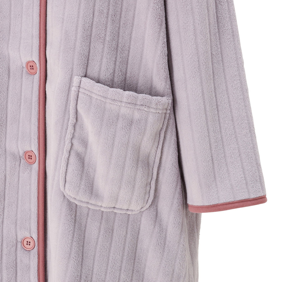 ウォームフリース ルームウェア ライトパープル