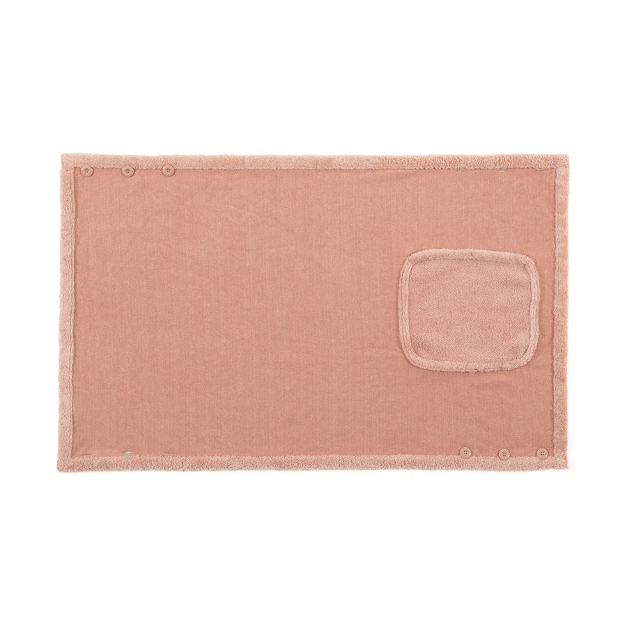 リバーシブルウォームフリース 4WAYポンチョ S ピンク