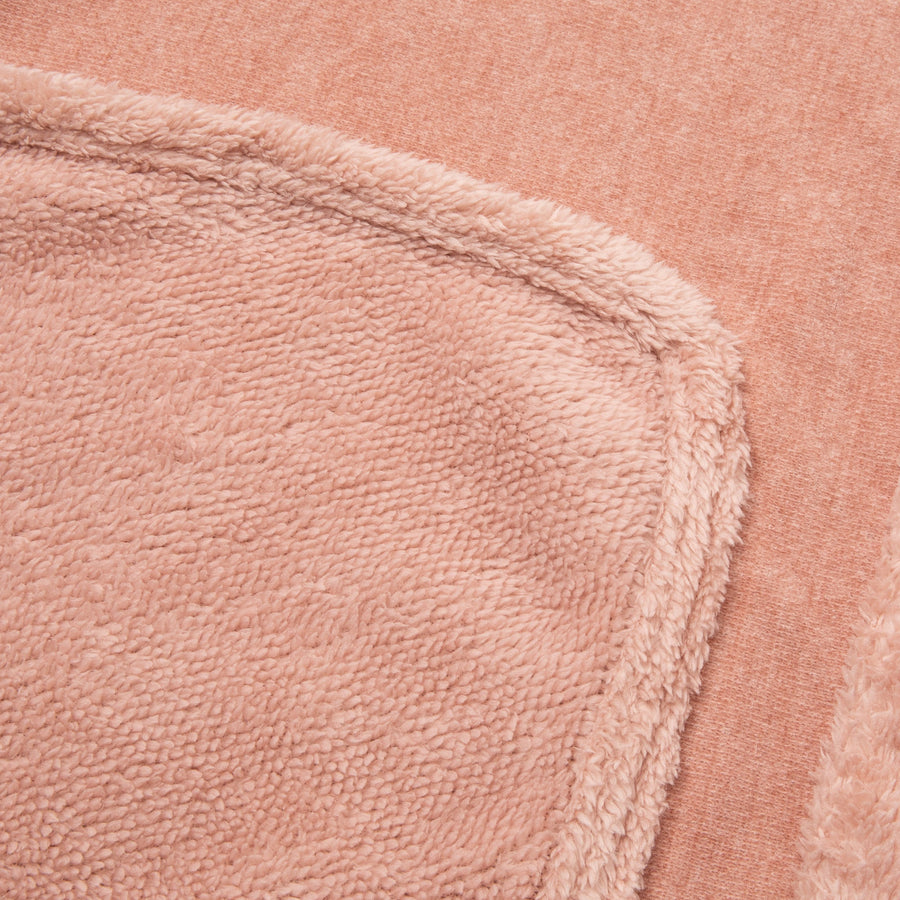 リバーシブルウォームフリース 4WAYポンチョ S ピンク