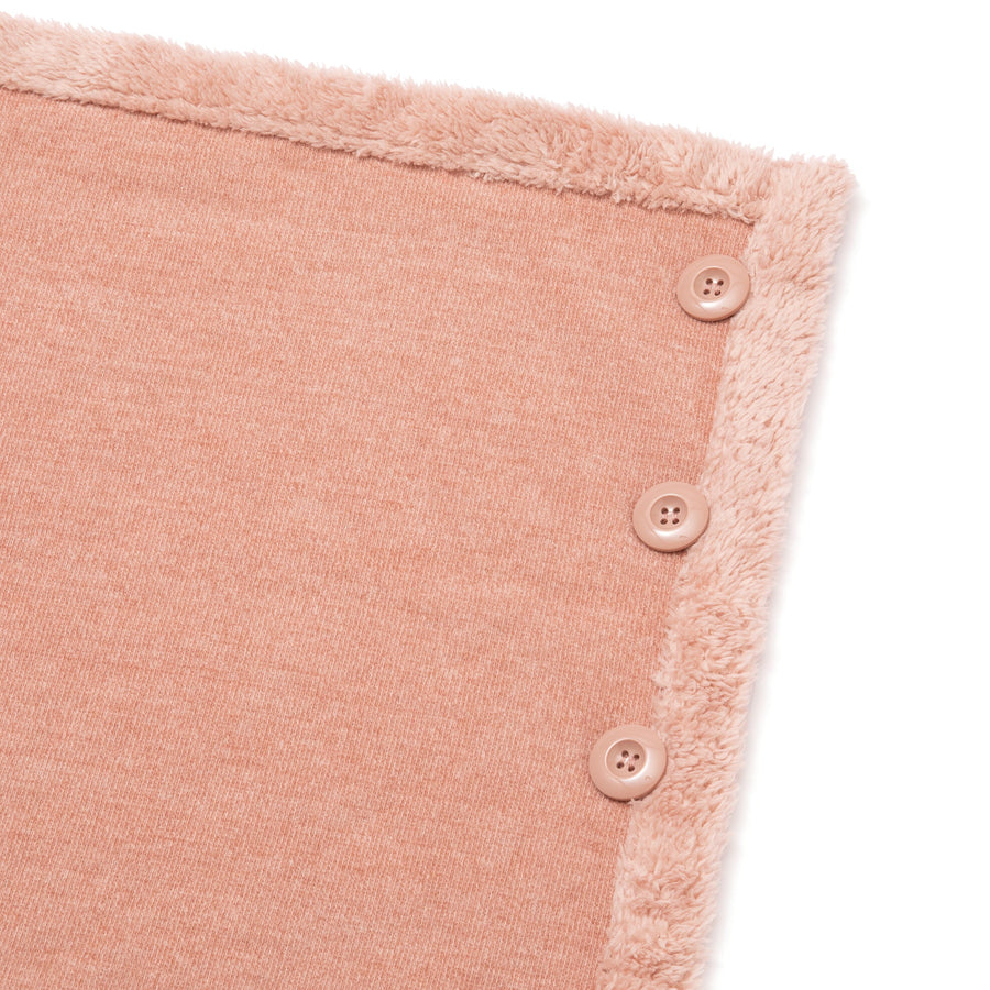 リバーシブルウォームフリース 4WAYポンチョ S ピンク