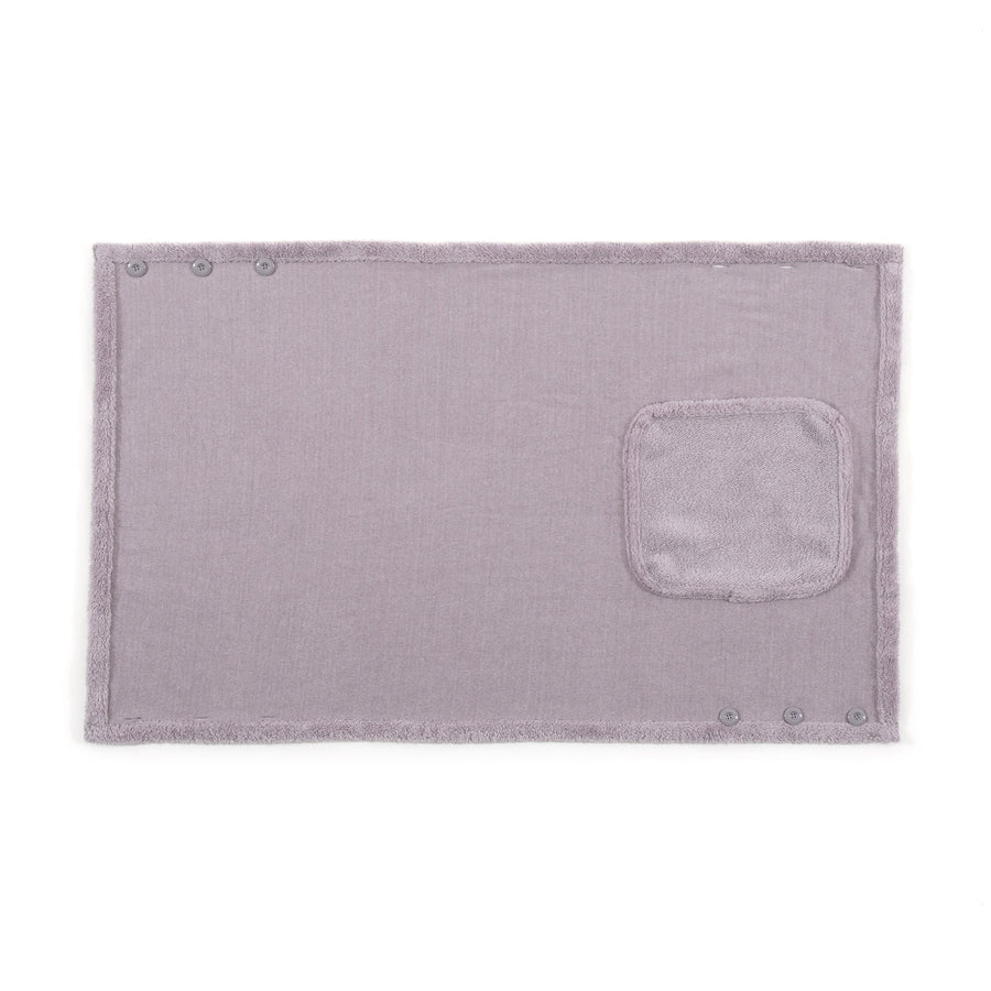 リバーシブルウォームフリース 4WAYポンチョ S グレー