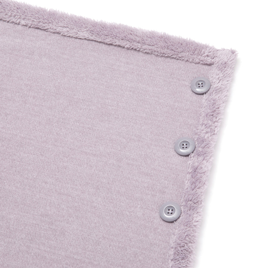 リバーシブルウォームフリース 4WAYポンチョ S グレー