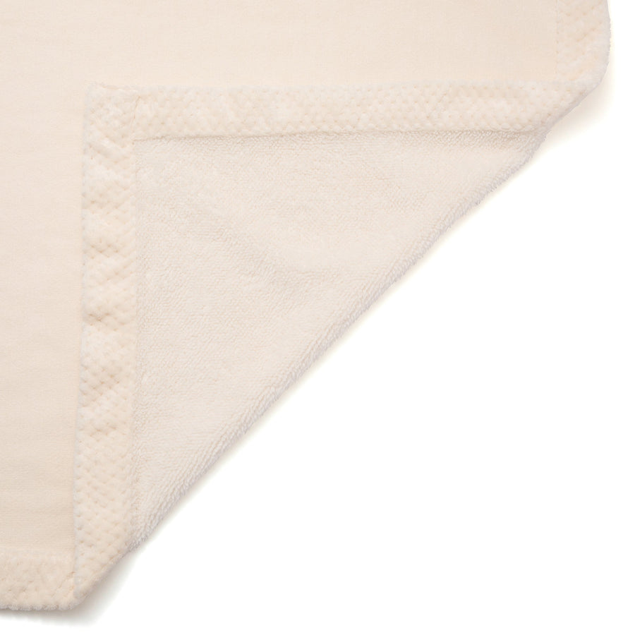 リバーシブルウォームフリース 4WAYポンチョ L アイボリー