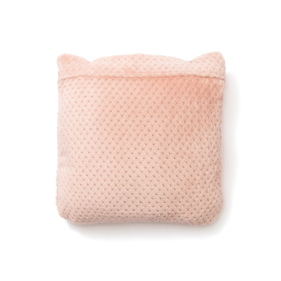 リバーシブルウォームフリース 4WAYポンチョ L ピンク