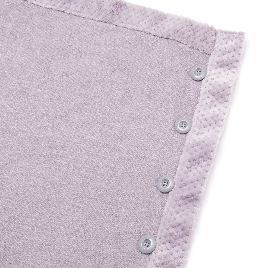 リバーシブルウォームフリース 4WAYポンチョ L グレー