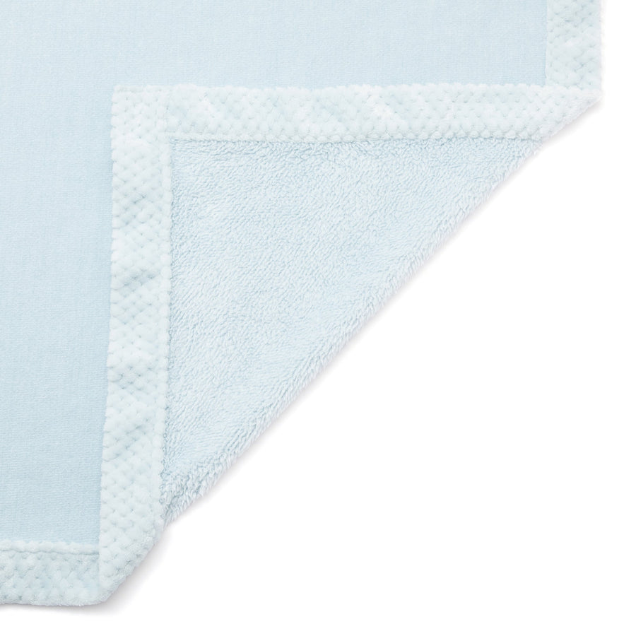 リバーシブルウォームフリース 4WAYポンチョ L ライトブルー