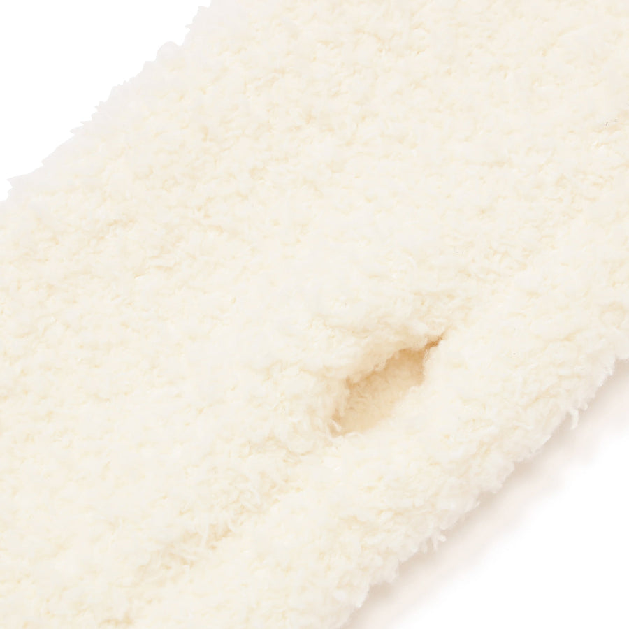 もちもちニット ハンドウォーマー アイボリー