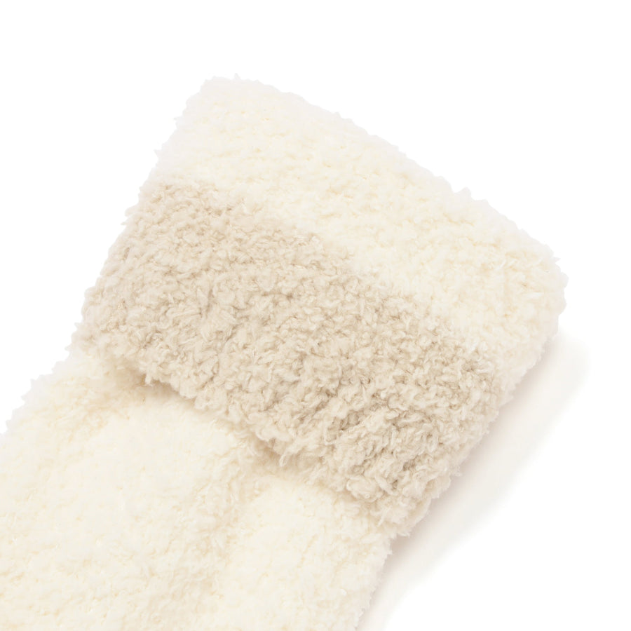 もちもちニット ハンドウォーマー アイボリー