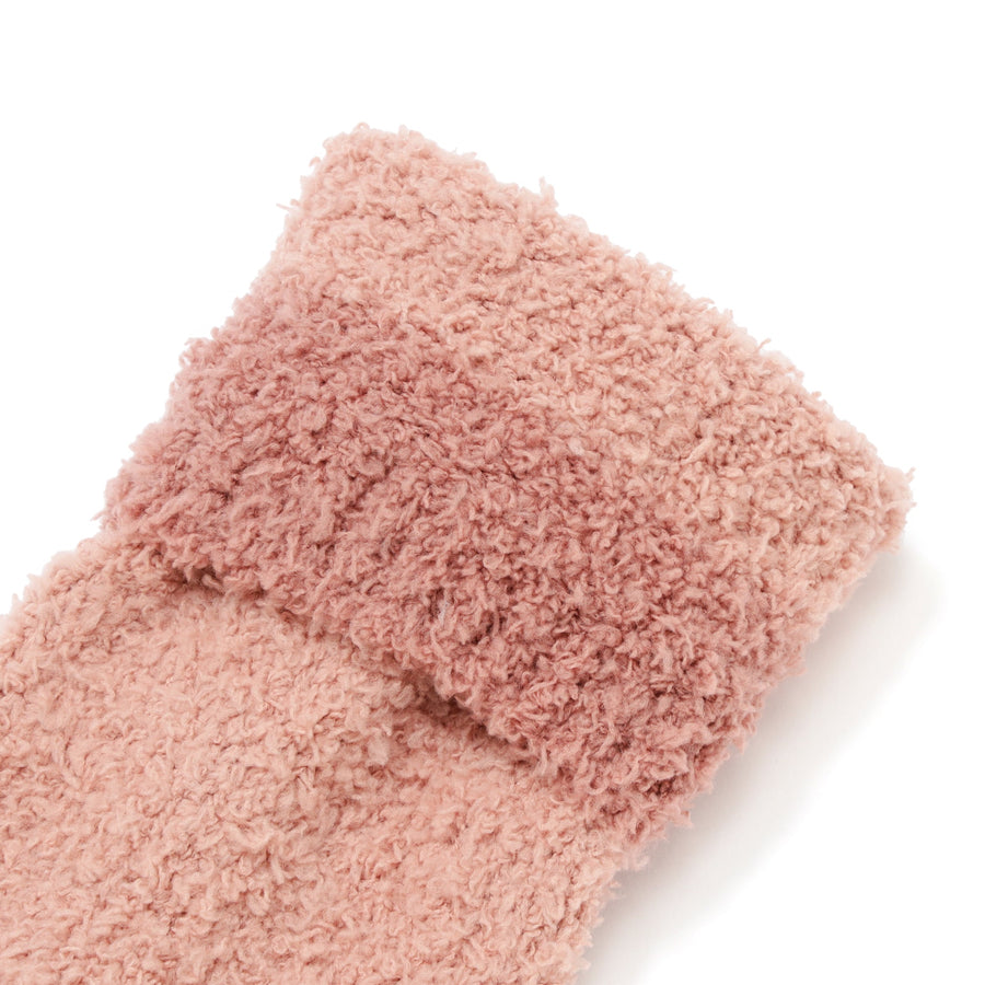 もちもちニット ハンドウォーマー ピンク