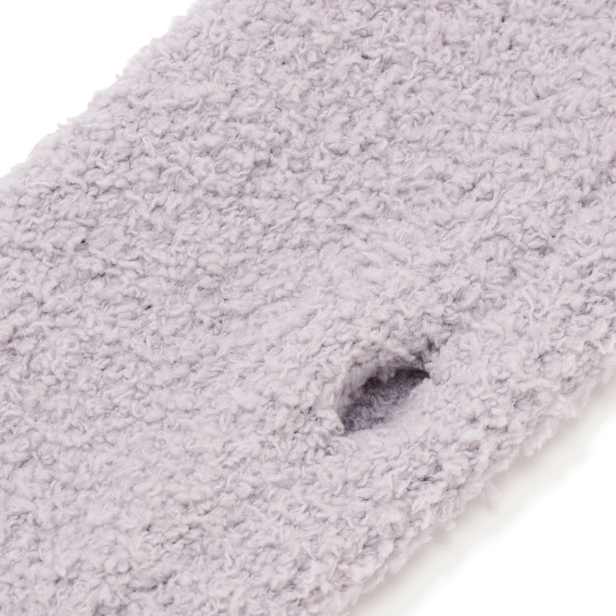 もちもちニット ハンドウォーマー グレー