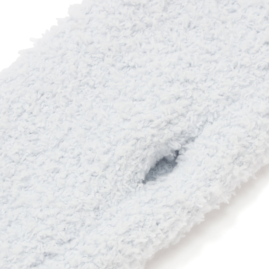 もちもちニット ハンドウォーマー ライトブルー