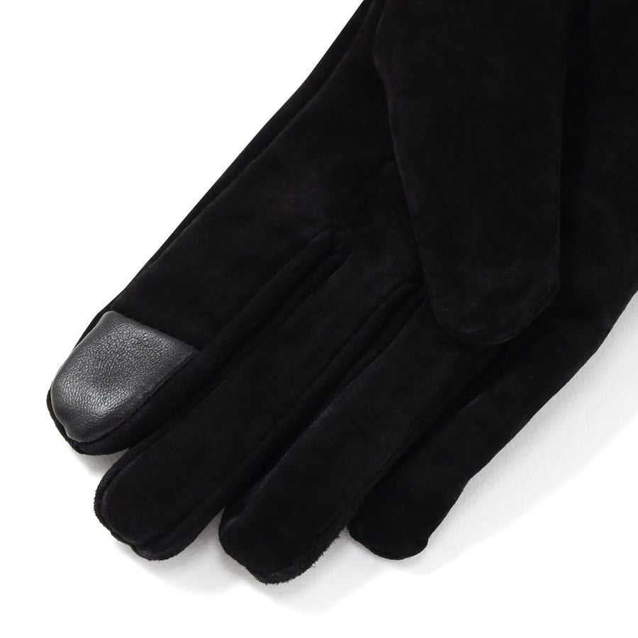 スエードグローブ ブラック