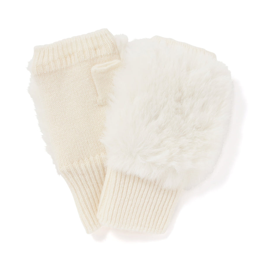 フィンガーレスグローブ アイボリー