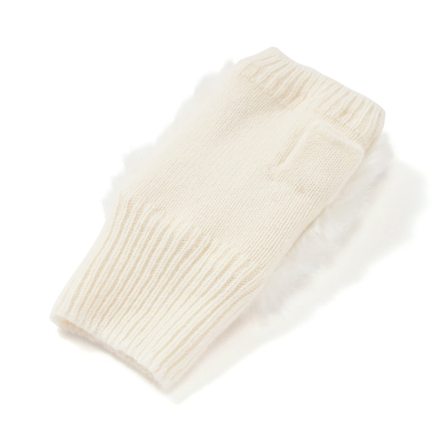 フィンガーレスグローブ アイボリー